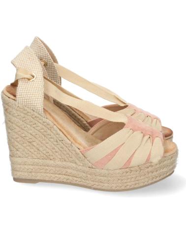 PUNTOSALAO SANDALIA CUNA ALTA LAZOS MUJER COLOR ROSA VARIOS COLORES