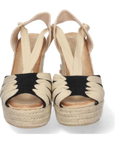 PUNTOSALAO SANDALIA CUNA ALTA LAZOS MUJER COLOR NEGRO VARIOS COLORES