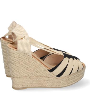 PUNTOSALAO SANDALIA CUNA ALTA LAZOS MUJER COLOR NEGRO VARIOS COLORES