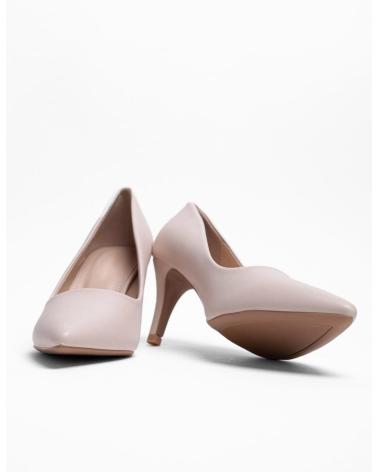 PUNTOSALAO ZAPATOS DE TACON MEDIO PARA VESTIR COLOR NUDE MUJER VARIOS COLORES