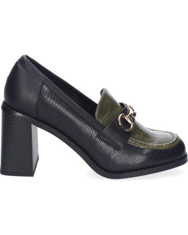 PUNTOSALAO MOCASINES DE TACON COMODO ELEGANTES PARA MUJER COLOR VERDE F VARIOS COLORES