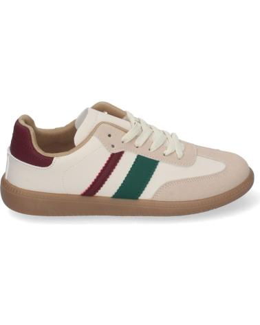 PUNTOSALAO ZAPATILLAS COMODAS PLANAS PARA MUJER COLOR BURDEOS TT-55 VARIOS COLORES