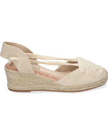 PUNTOSALAO SANDALIAS DE CUNA COMODA EN YUTE PARA MUJER COLOR APRICOT FZ VARIOS COLORES