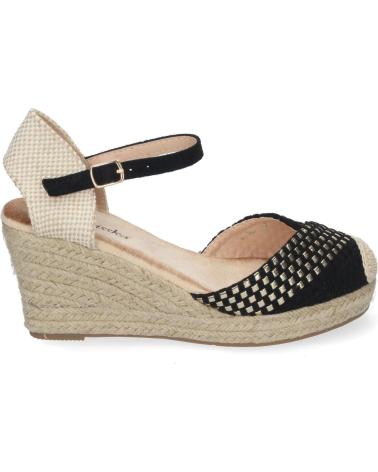 PUNTOSALAO SANDALIAS DE CUNA MEDIA EN YUTE MUJER DETALLE BRILLANTE COLO VARIOS COLORES