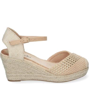 PUNTOSALAO SANDALIAS DE CUNA MEDIA EN YUTE MUJER DETALLE BRILLANTE COLO VARIOS COLORES