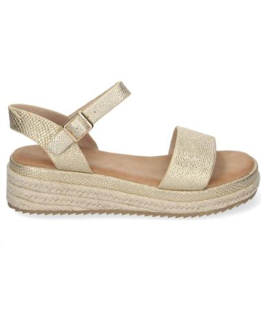 PUNTOSALAO SANDALIAS DORADAS PLANAS EN YUTE PARA MUJER COMODAS CF-3027 VARIOS COLORES