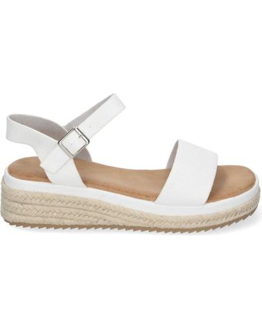 PUNTOSALAO SANDALIAS PLANAS EN YUTE PARA MUJER COMODAS COLOR BLANCO CF- VARIOS COLORES