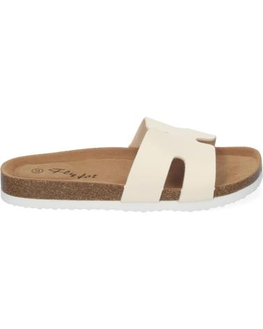PUNTOSALAO SANDALIAS PLANAS BAJAS PARA MUJER COMODAS COLOR BEIGE M-235 VARIOS COLORES
