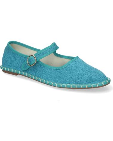 PUNTOSALAO ALPARGATAS PLANAS VENECIANAS COMODAS PARA MUJER COLOR AZUL Y VARIOS COLORES