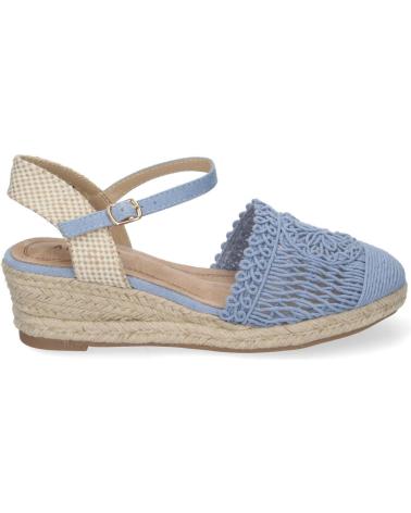 PUNTOSALAO SANDALIAS DE CUNA MEDIA EN YUTE PARA MUJER PALA CROCHET COLO VARIOS COLORES