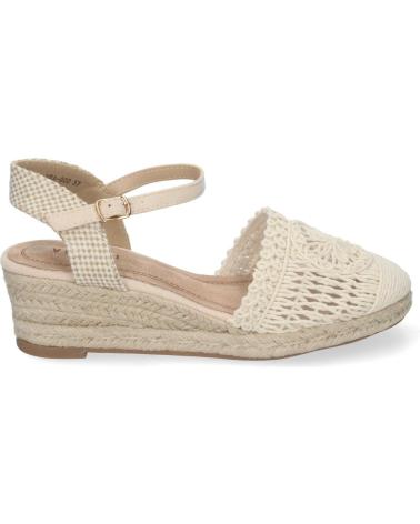 PUNTOSALAO SANDALIAS DE CUNA MEDIA EN YUTE PARA MUJER PALA CROCHET COLO VARIOS COLORES