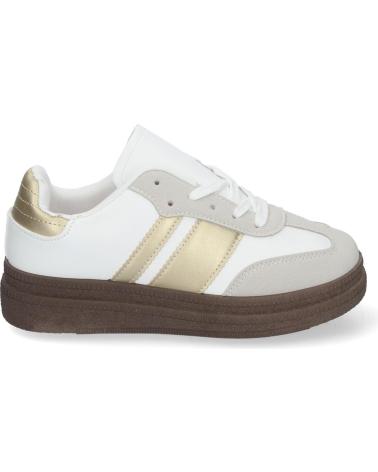 PUNTOSALAO ZAPATILLAS DORADAS CON PLATAFORMA COMODAS PARA MUJER T002 VARIOS COLORES