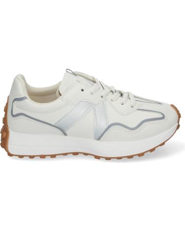 PUNTOSALAO ZAPATILLAS PLATEADAS ESTILO SNEAKERS CASUALES PARA MUJER N-2 VARIOS COLORES