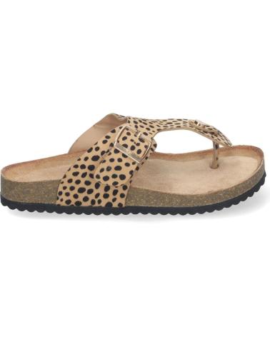 PUNTOSALAO SANDALIAS PLANAS ESTILO ESCLAVA LEOPARDO MUJER 1A-1618 VARIOS COLORES