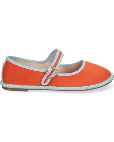 PUNTOSALAO ALPARGATA VENECIANA ESTILO MERCEDITAS PARA MUJER COLOR NARAN VARIOS COLORES