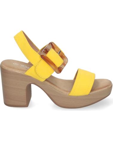 PUNTOSALAO SANDALIAS DE TACON Y PLATAFORMA PARA MUJER HEBILLA NACARADA VARIOS COLORES