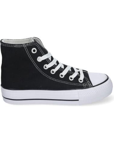 PUNTOSALAO ZAPATILLAS COMODAS ABOTINADAS PARA MUJER COLOR NEGRO EV-300 VARIOS COLORES