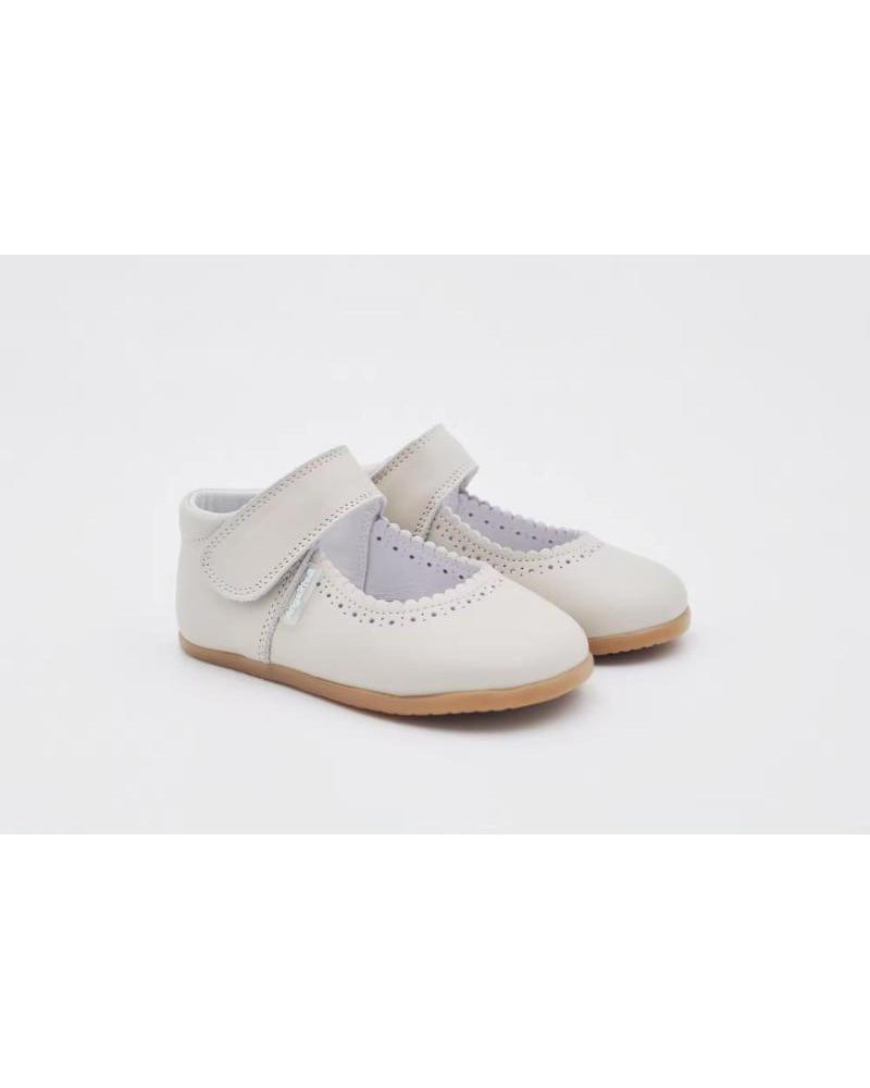 ANGELITOS PEPITO RESPETUOSO DE PIEL TALLAS 20 A 27 MODELO 540 BEIGE