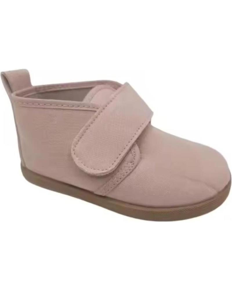 BOTITA PISACACAS VEGANA CONDIZ SERRATEX CON VELCRO, ROSA ROSA