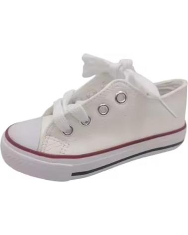 SNEAKERS CLASSICHE KATOSINES IN ECOPELLE PER BAMBINI BLANCO