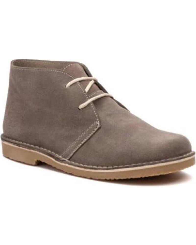 SAFARI BOTIN DE PIEL SERRAJE PARA HOMBRE HECHO EN ESPANA TALLAS 40 GRIS