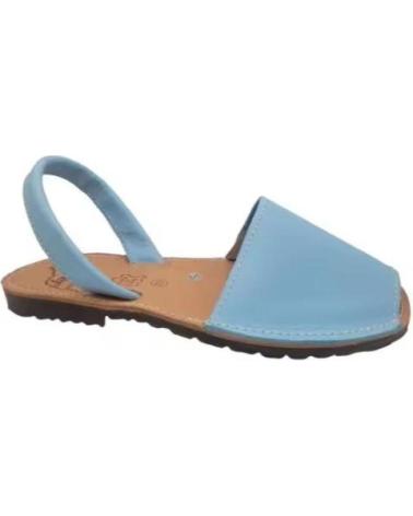 CONDIZ MENORQUINAS DE PIEL VARIOS COLORES FABRICADAS EN ESPANA TALL AZUL