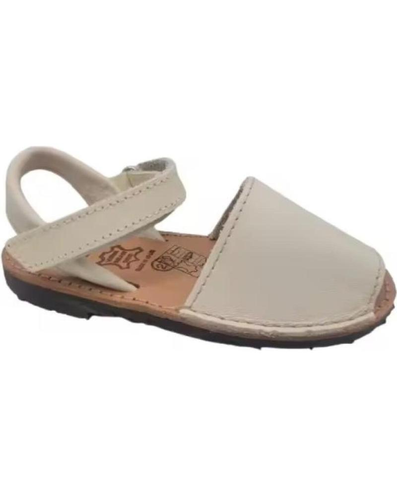 CONDIZ MENORQUINAS INFANTILES DE PIEL VARIOS COLORES FABRICADAS EN BEIGE
