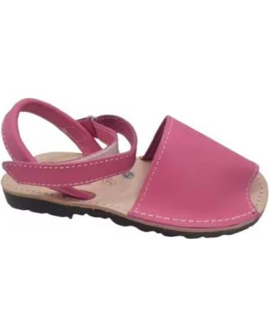 CONDIZ MENORQUINAS INFANTILES DE PIEL VARIOS COLORES FABRICADAS EN ROSA