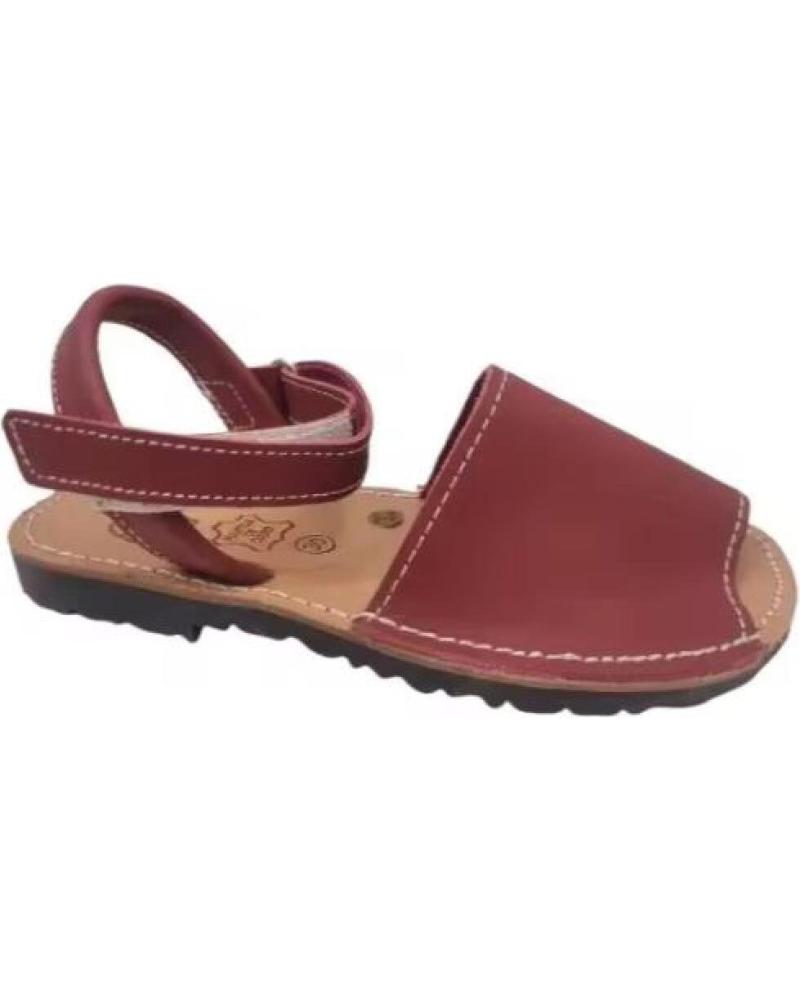 CONDIZ MENORQUINAS INFANTILES DE PIEL VARIOS COLORES FABRICADAS EN ROJO