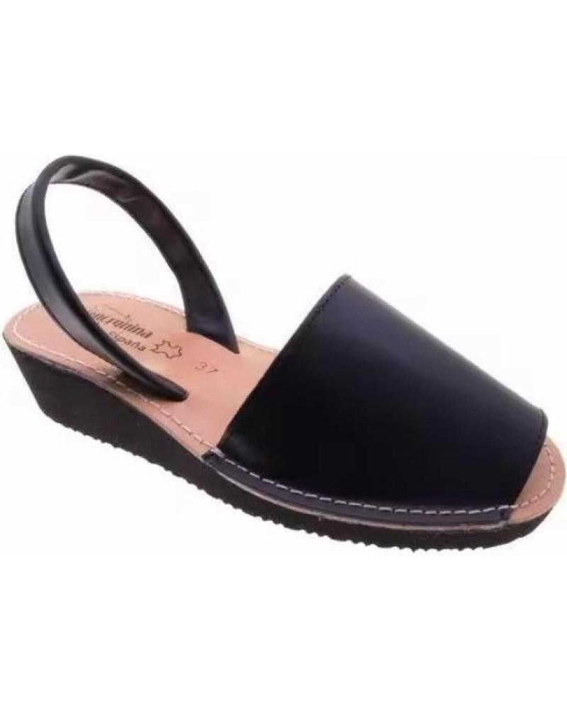 CONDIZ MENORQUINA CLASICA CON CUNA EN VARIOS COLORES PIEL PARA MUJE NEGRO