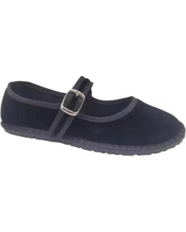 CONDIZ MERCEDITAS NEGRAS PARA NINA CON HEBILLA RESPETUOSO TALLAS 30 NEGRO