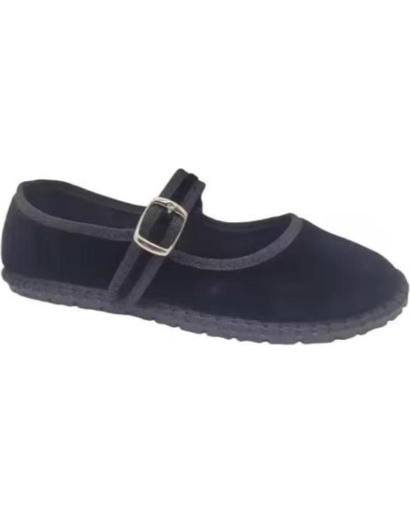 CONDIZ MERCEDITAS NEGRAS PARA NINA CON HEBILLA RESPETUOSO TALLAS 30 NEGRO