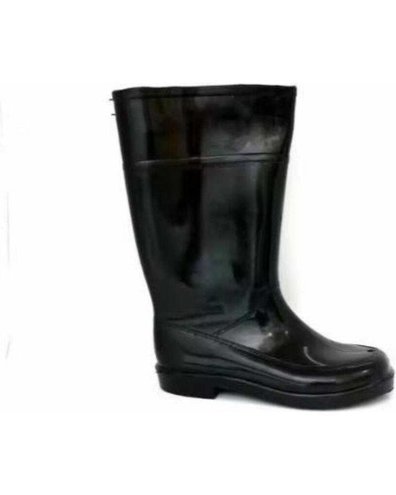 CONDIZ BOTA DE AGUA NEGRA UNISEX MODELO CHARQUERA TALLAS 36 A 47 HE NEGRO