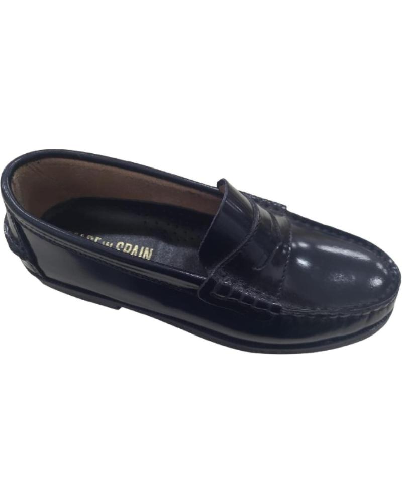 CONDIZ MOCASINES COLEGIALES VARIOS COLORES PARA NINO MODELO 210 TAL AZUL