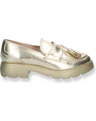 PUNTOSALAO MOCASINES DORADOS PLANOS COMODOS ANTIFAZ CON BORLAS MUJER 87 VARIOS COLORES