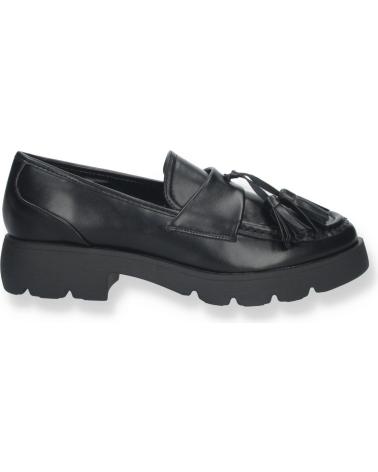 PUNTOSALAO MOCASINES PLANOS COMODOS ANTIFAZ CON BORLAS MUJER NEGRO 8718 VARIOS COLORES