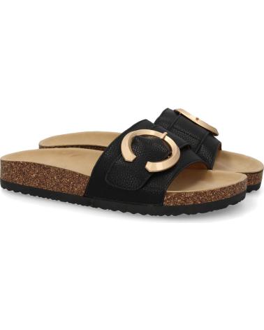 PUNTOSALAO SANDALIAS PLANAS COMODAS BIO EN PALA PARA MUJER COLOR NEGRO VARIOS COLORES