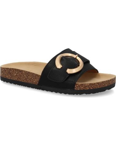 PUNTOSALAO SANDALIAS PLANAS COMODAS BIO EN PALA PARA MUJER COLOR NEGRO VARIOS COLORES