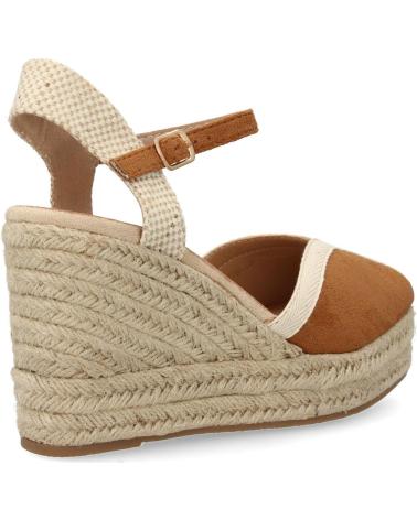 PUNTOSALAO SANDALIAS DE CUNA COMODA EN YUTE PARA MUJER COLOR CAMEL TF33 VARIOS COLORES