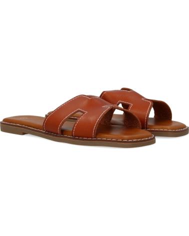 PUNTOSALAO SANDALIAS PLANAS COMODAS PARA MUJER COLOR CAMEL M-8081 VARIOS COLORES