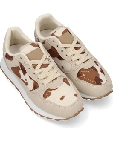 PUNTOSALAO ZAPATILLAS COMODAS PLANAS PARA MUJER COLOR MARRON DD4 VARIOS COLORES