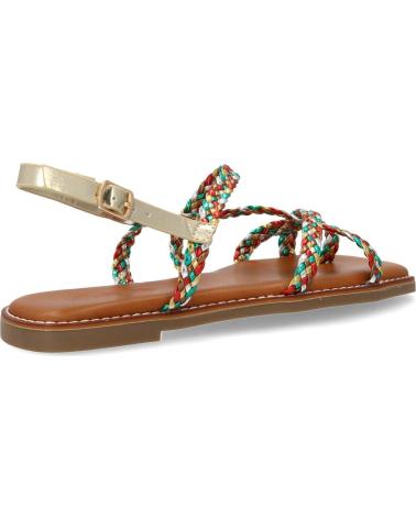 PUNTOSALAO SANDALIAS PLANAS COMODAS TRENZADAS PARA MUJER MULTICOLOR 1U4 VARIOS COLORES