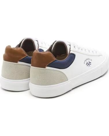 SPAGNOLO Zapatillas sneaker hombre 40004 blanco BLANCO