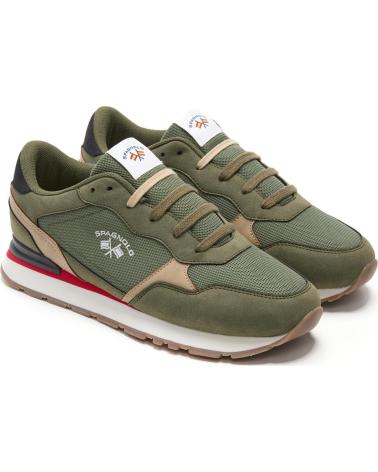 SPAGNOLO 40030-030 VERDE Y BEIG