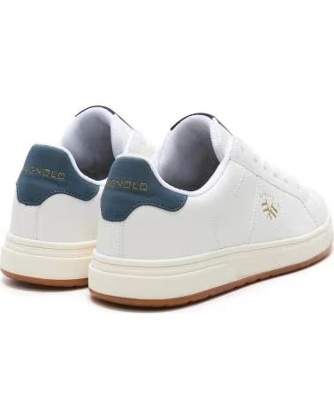 SNEAKER CASUAL SPAGNOLO 40033 PELLE VEGANA BLANCO