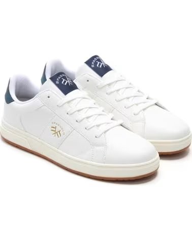 SNEAKER CASUAL SPAGNOLO 40033 PELLE VEGANA BLANCO