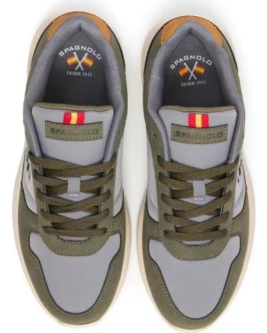 SPAGNOLO SNEAKER 40040-147 KAKI - REF 1035444