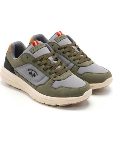 SPAGNOLO SNEAKER 40040-147 KAKI - REF 1035444