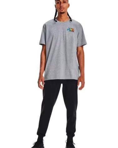 UNDER ARMOUR PANTALÓN FLEECE HOMBRE 1379774-001 NEGRO