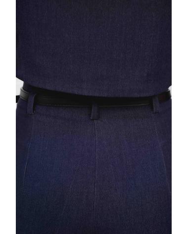 PUNTOSALAO PANTALON CULOTTE DENIM CINTURON VARIOS COLORES